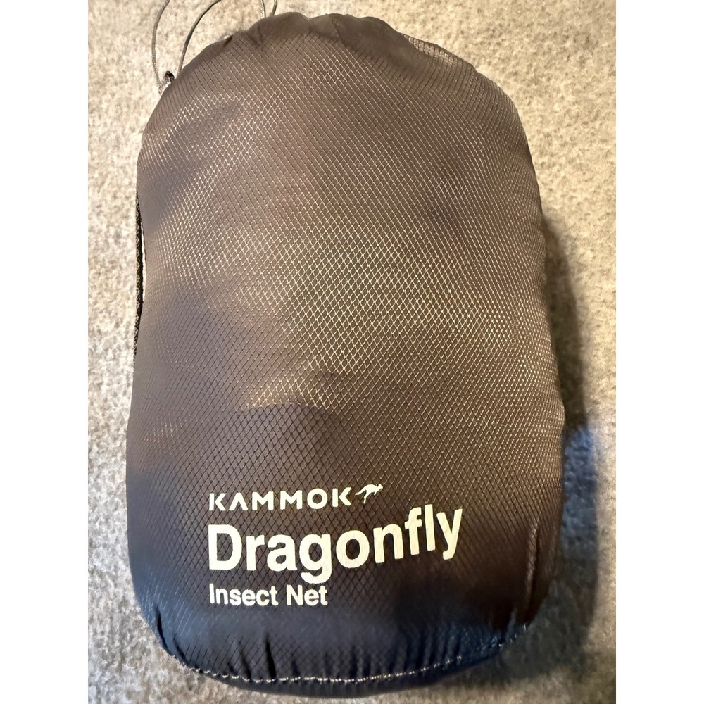 Kammok Dragonfly Insect Net Gray Hammock Mosquito Netting Camping Gear